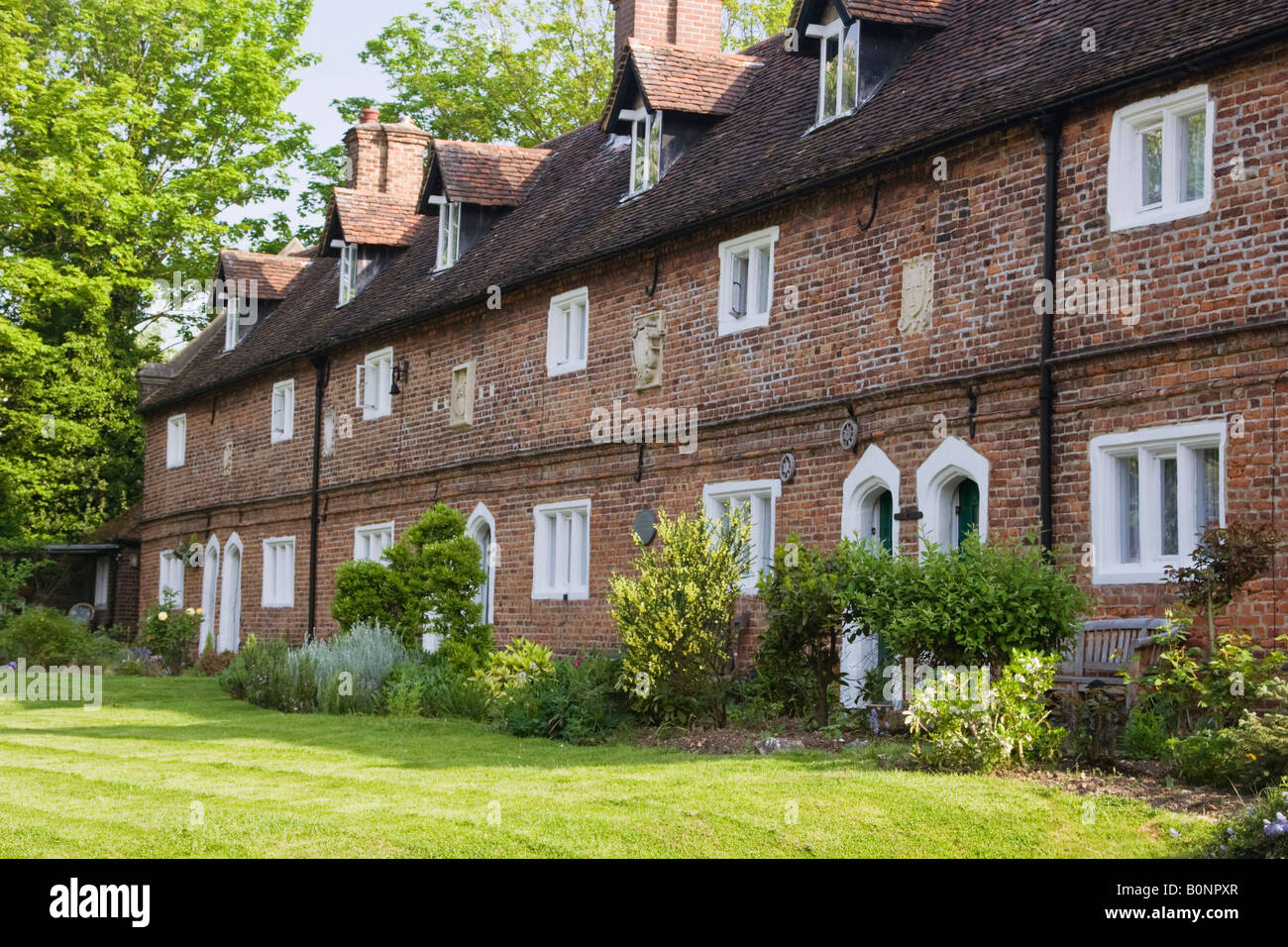 Maisons d'aumône Londres Barnet Banque D'Images