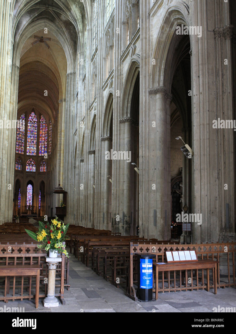 Cathédrale de Tours en France Banque D'Images