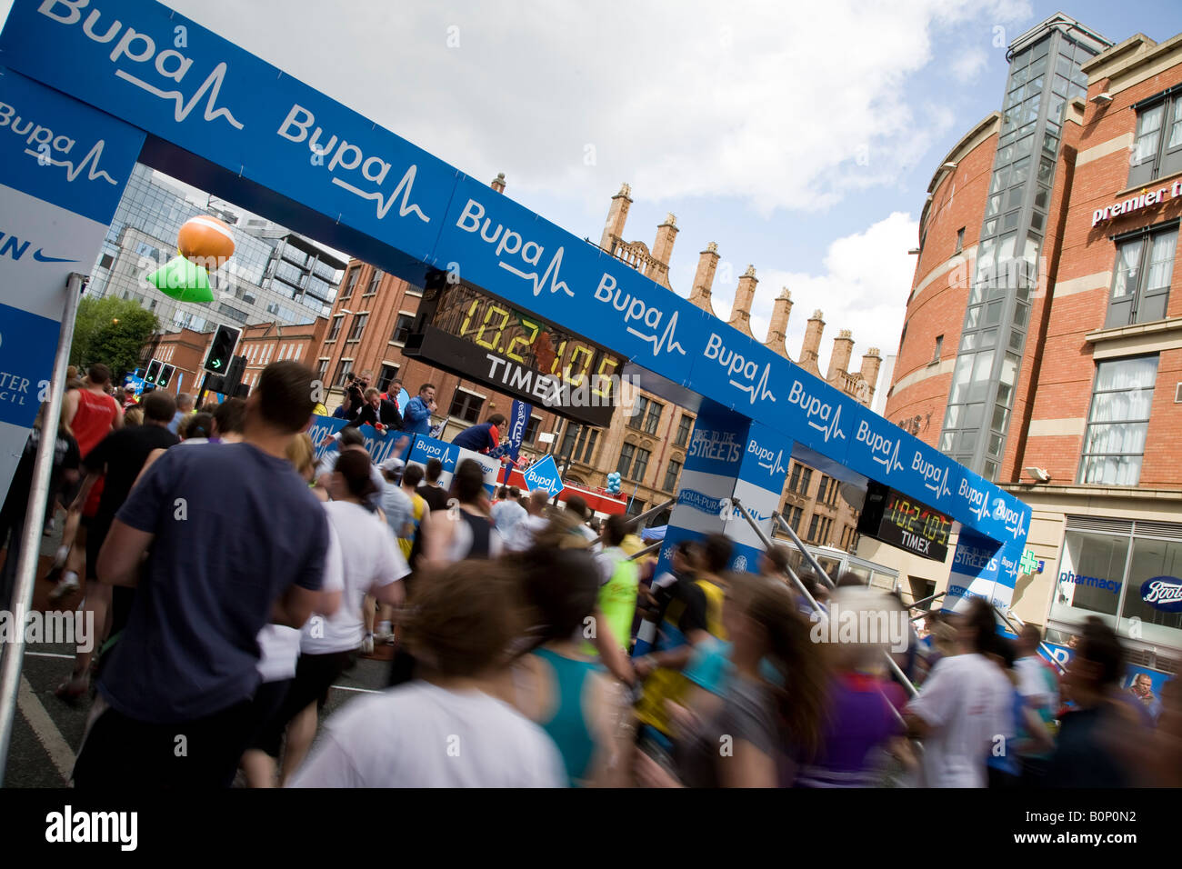 Manchester 10K Mai 2008 Greatrun Banque D'Images