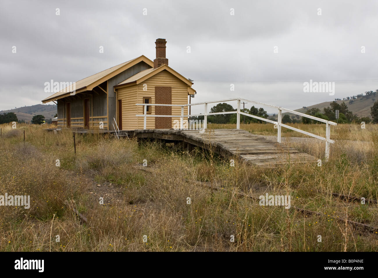 Marchandises Coolac Shed Banque D'Images