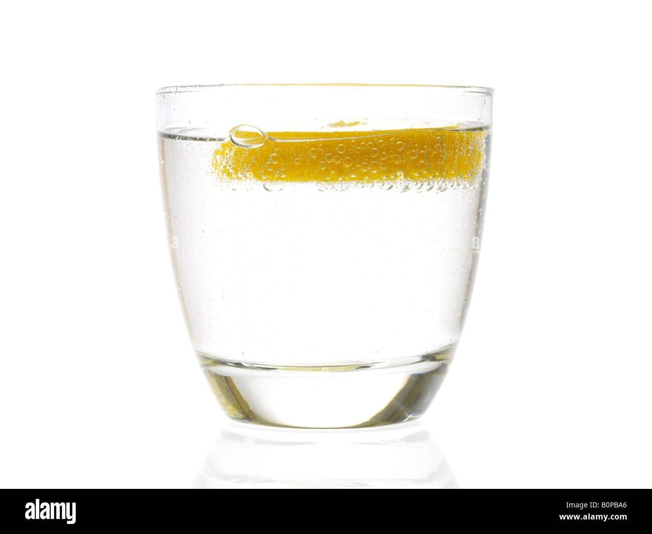 Verre de limonade Banque D'Images