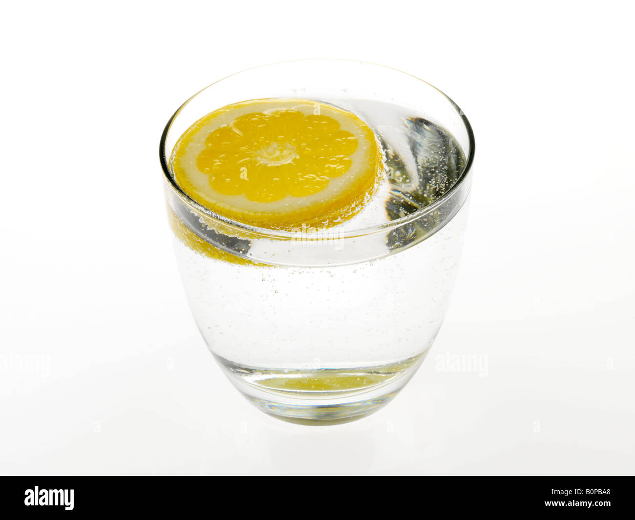 Verre de limonade Banque D'Images