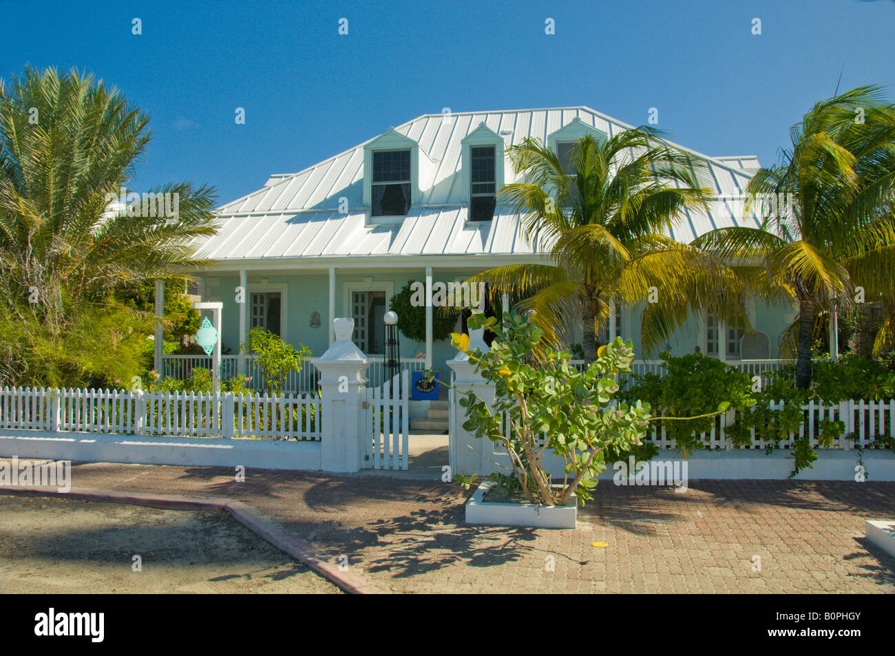 Grand Turk Inn de Cockburn Town Grand Turk Turks et Caicos Island territoires britanniques d'outre-mer Banque D'Images