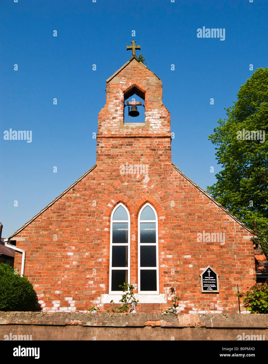 Saint Joseph et l'église catholique Saint Dymphna Luddington Isle d'Axholme North Lincolnshire England UK Banque D'Images