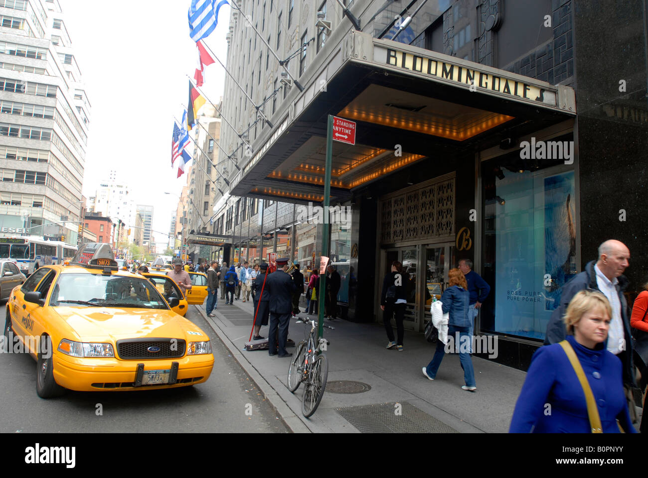 Bloomingdale s flagship store sur Lexington Avenue à New York Banque D'Images