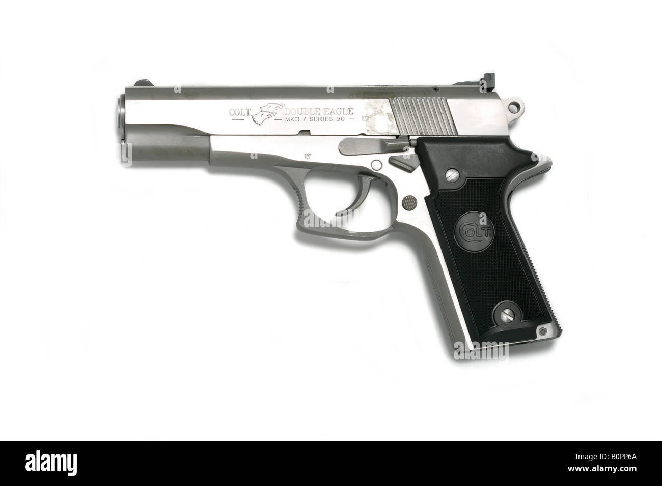 Arme pistolet revolver Colt double eagle MK II série 90 Photo Stock - Alamy