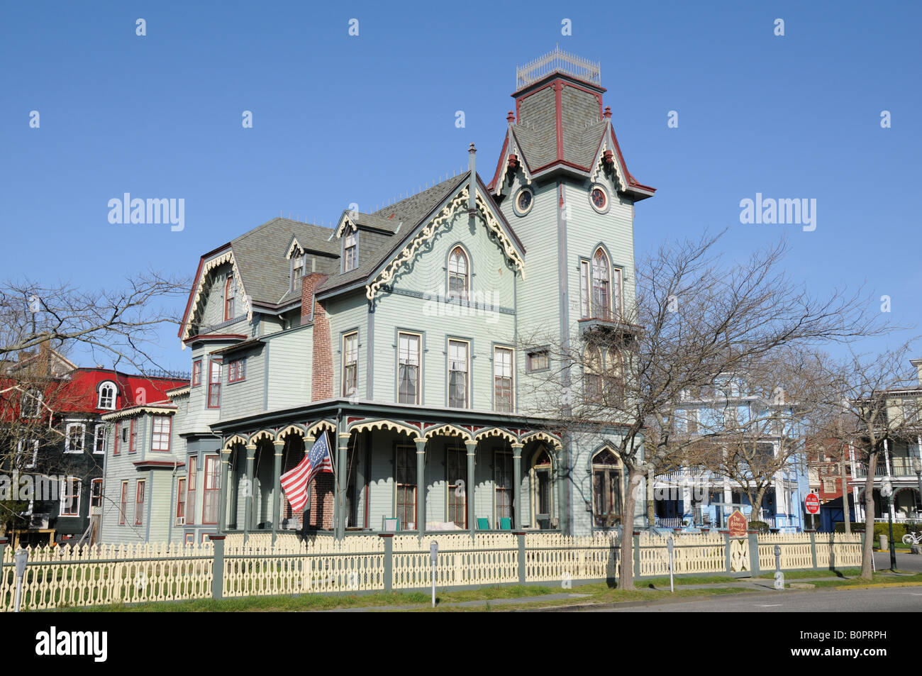 Victorian House, Cape May, New Jersey, USA Banque D'Images