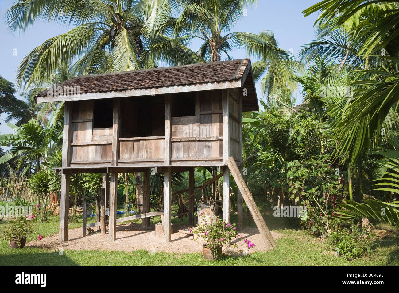 Oncle Ho's House - Nakhon Phanom, province de Nakhon Phanom, THAÏLANDE Banque D'Images