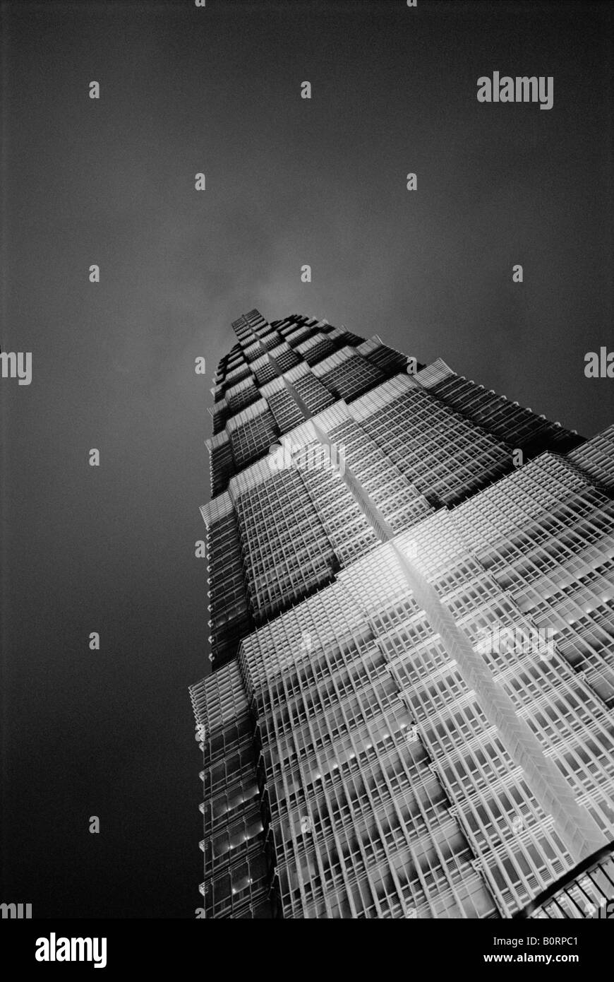 Tour Jin Mao à Shanghai Banque D'Images