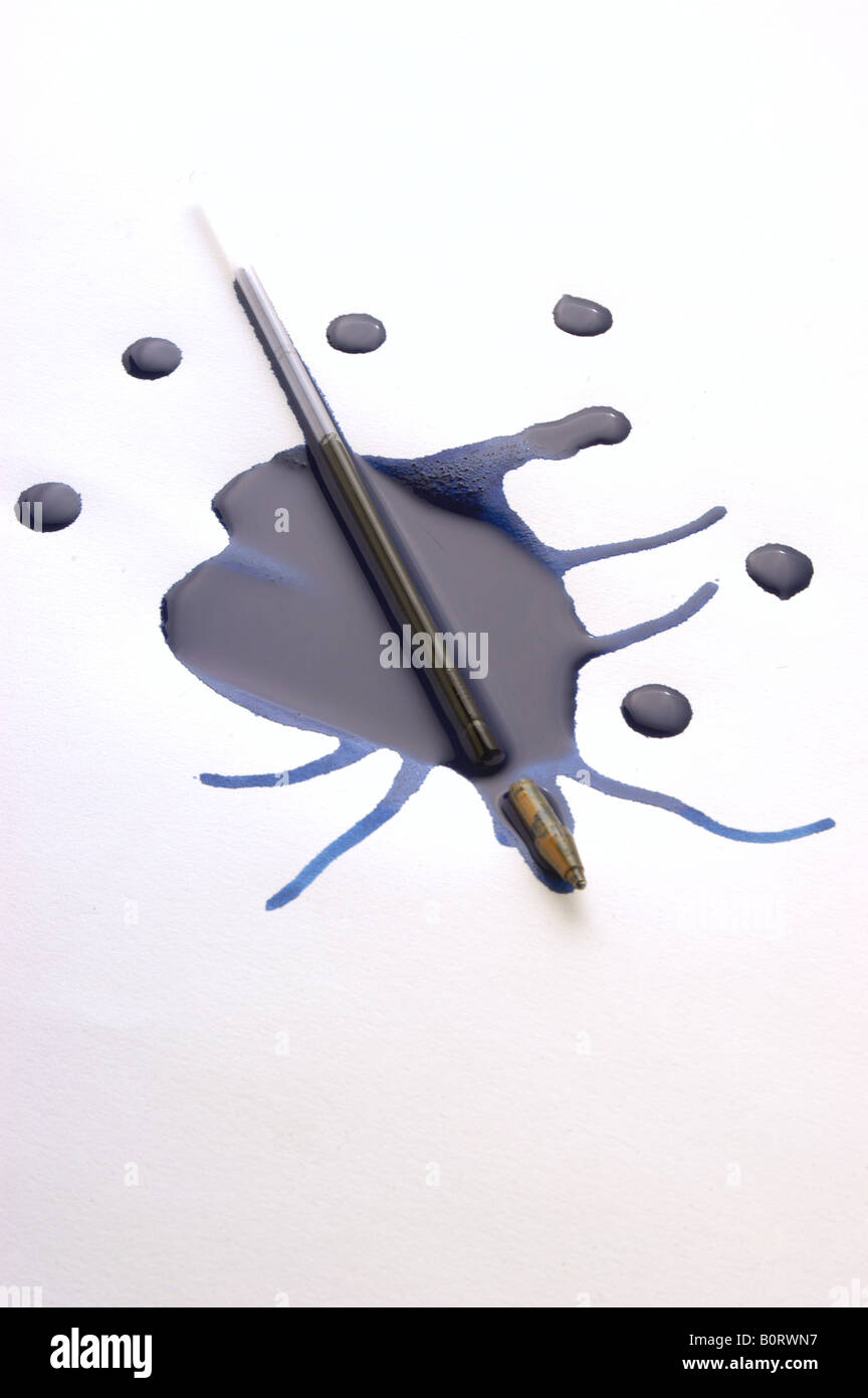 Encre Banque D'Images