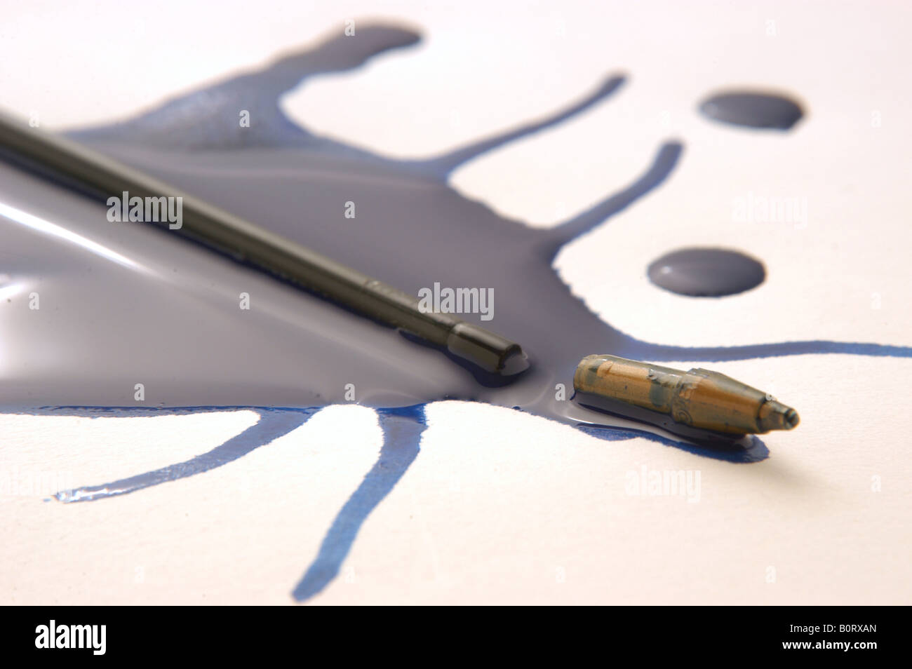 Encre Banque D'Images