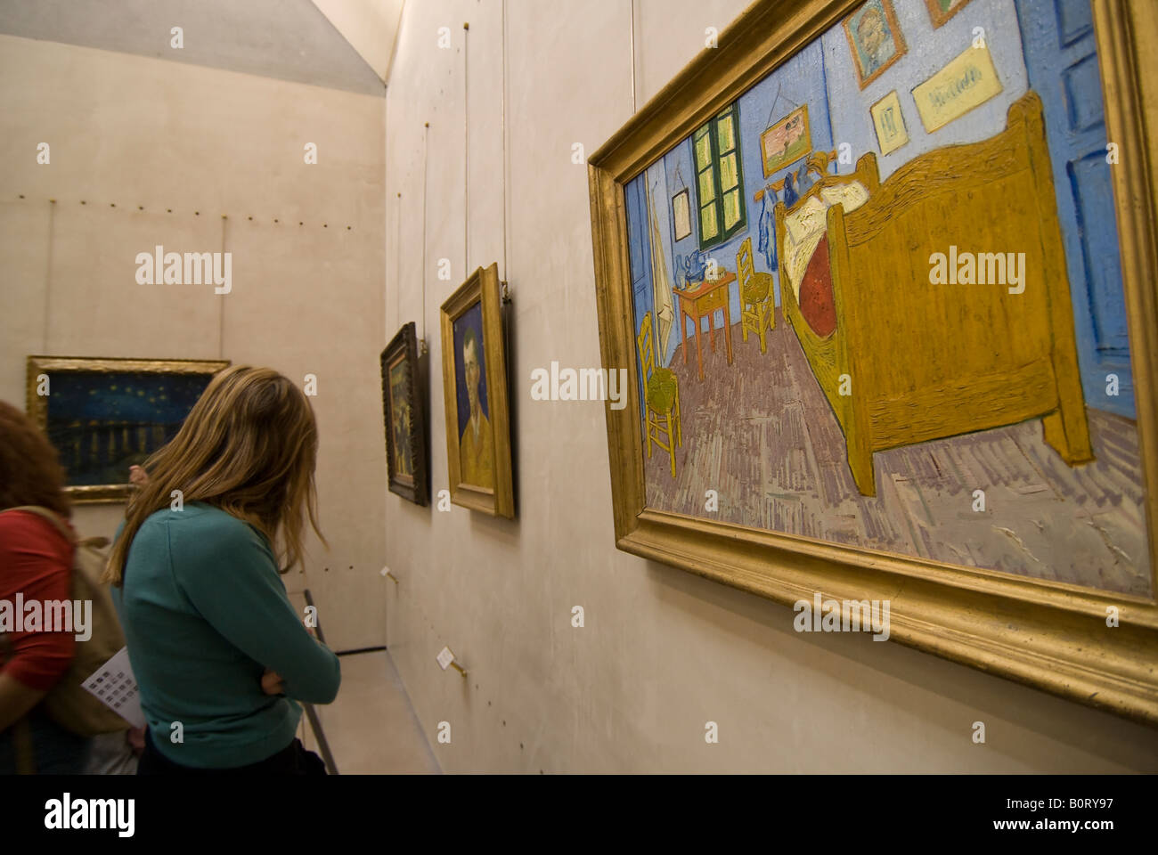 Vincent van Gogh, huile sur toile La chambre à coucher dans le Musée d Orsay  à Paris France Photo Stock - Alamy