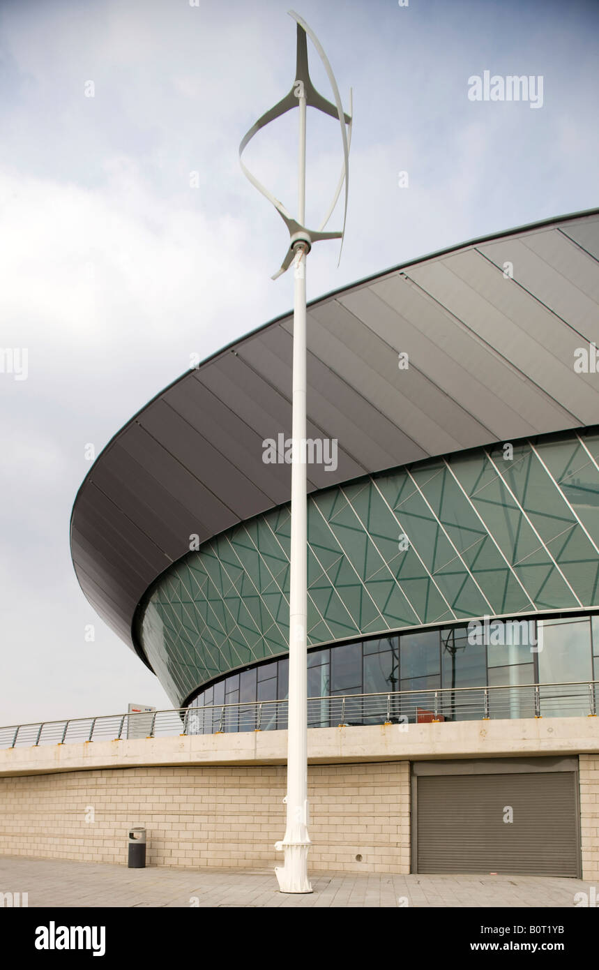 Le Liverpool Echo Arena et centre de conférences BT dans la région de Albert Dock de Liverpool, le long de la Rivière Mersey Banque D'Images