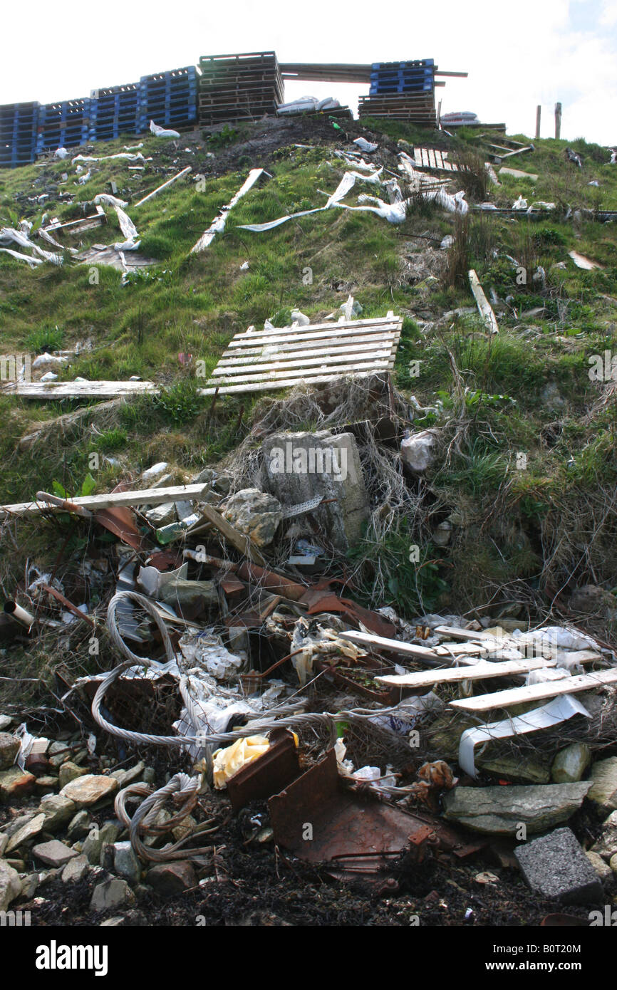 En Belmullet, Irlande Banque D'Images