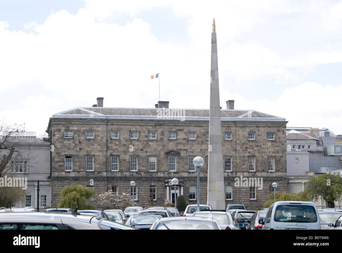 Leinster House à Dublin en Irlande Banque D'Images