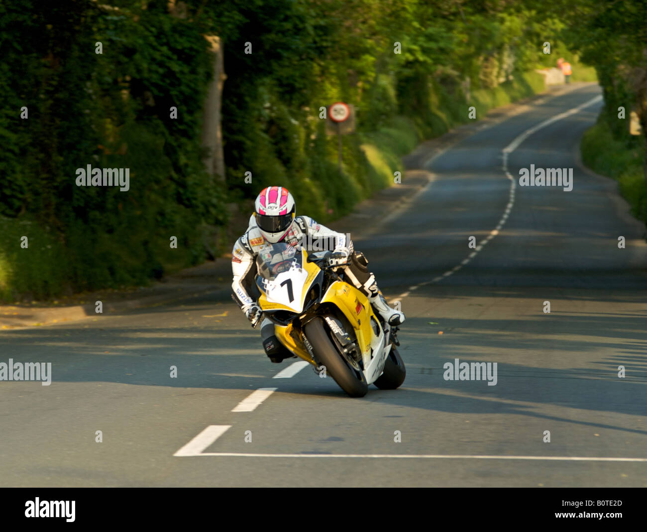 Île de Man TT 2008 Banque D'Images