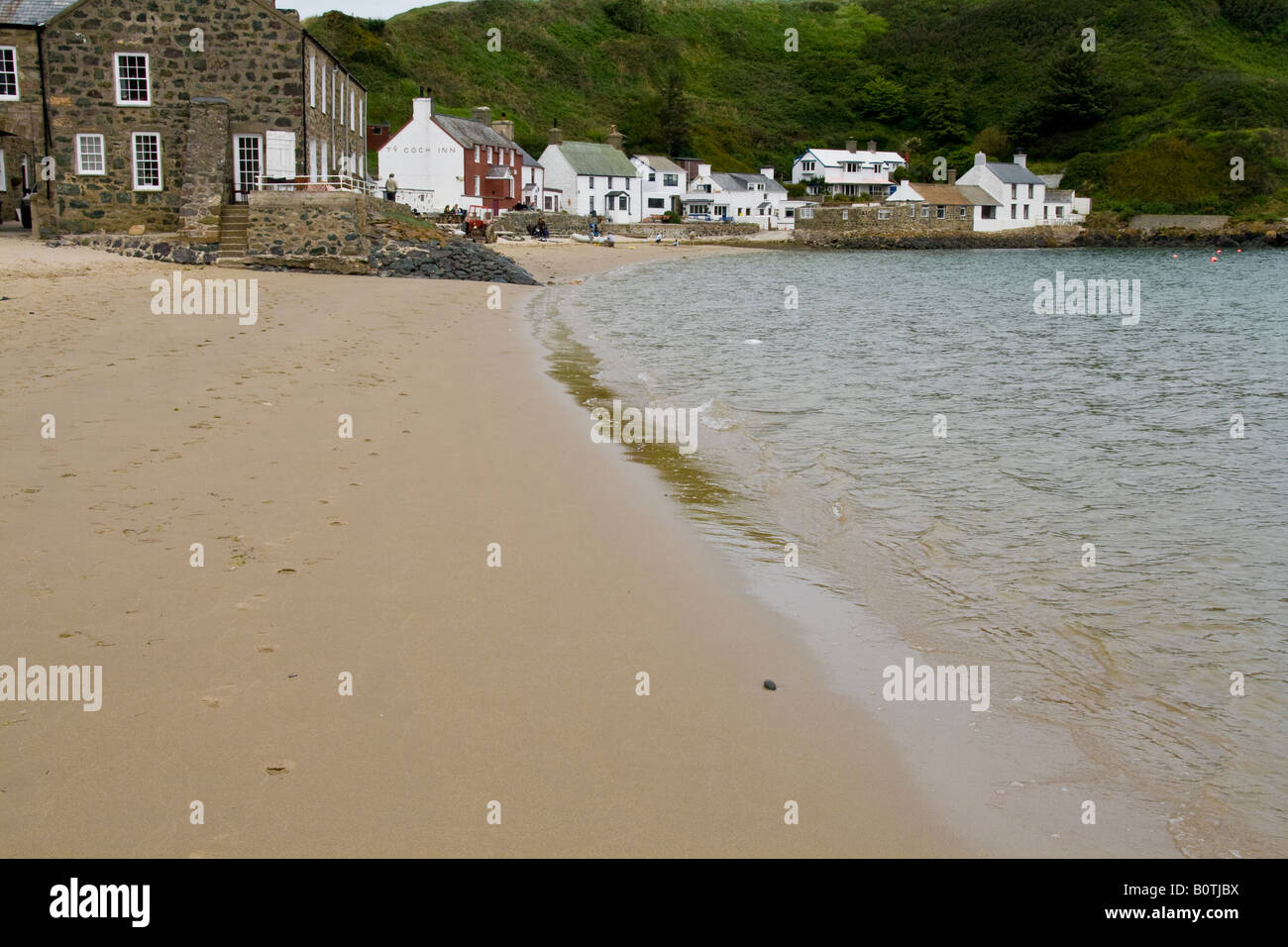 Plage de Porth Dinllaen, Llyn Peninsula Banque D'Images