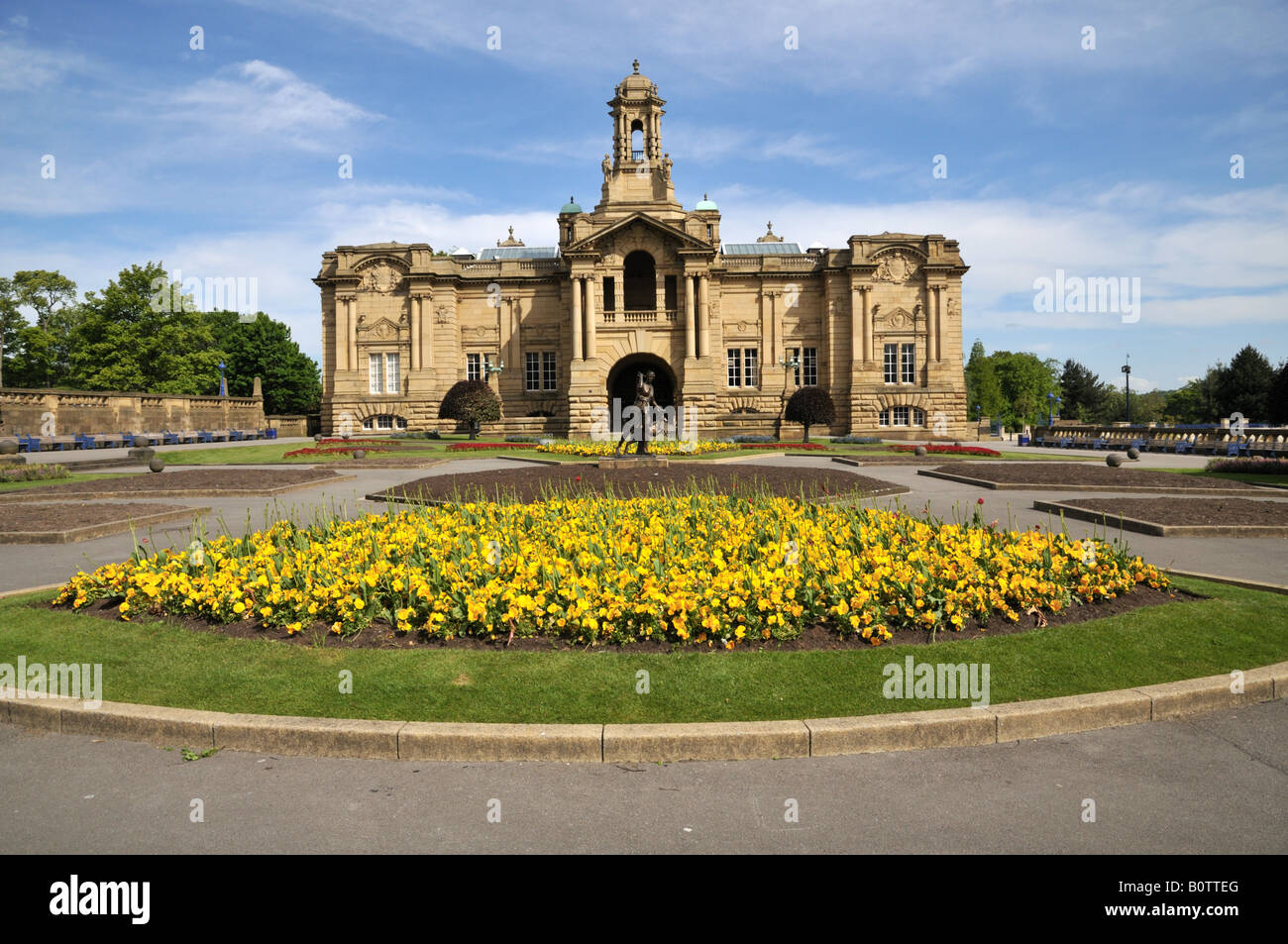 Cartwright Hall Museum and Art Gallery, Lister Park, Bradford Banque D'Images