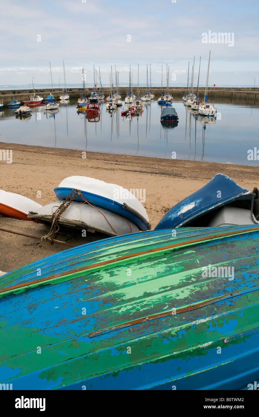 Fisherrow Harbour, Musselburgh, Édimbourg, Écosse Banque D'Images