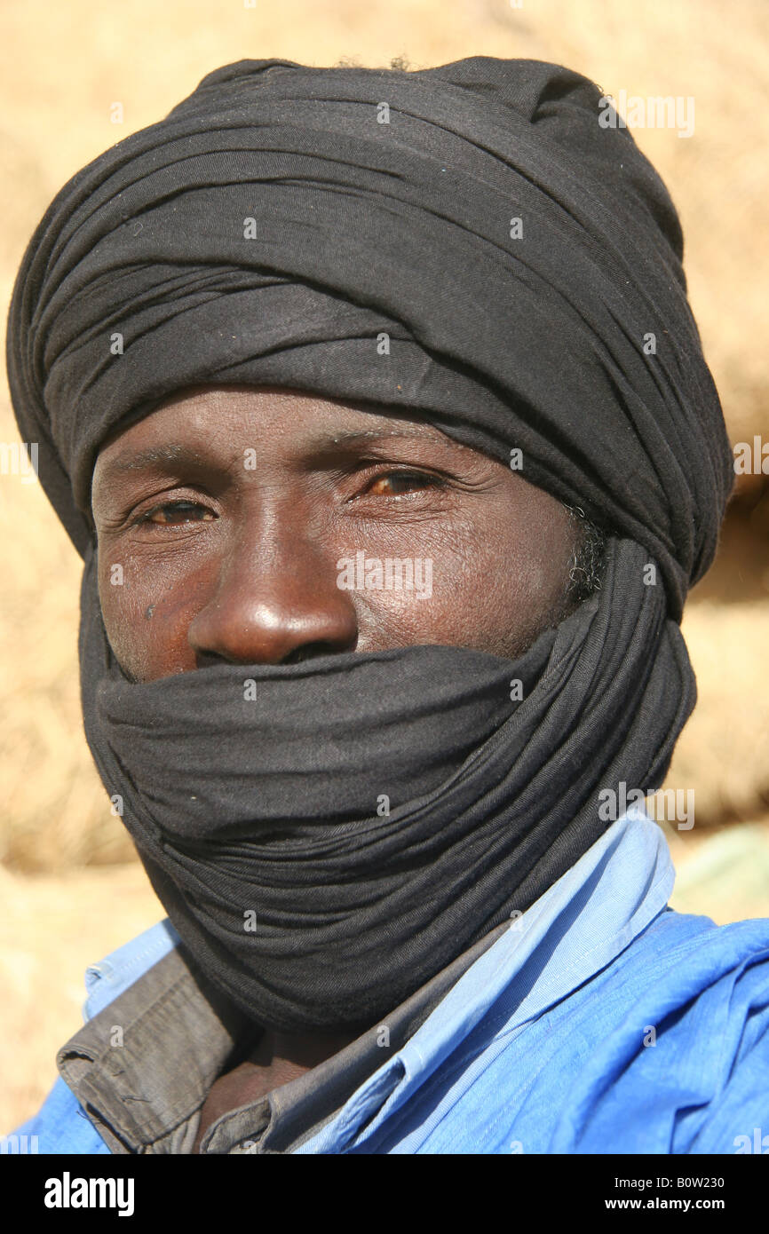 Portrait d'un bédouin Banque D'Images