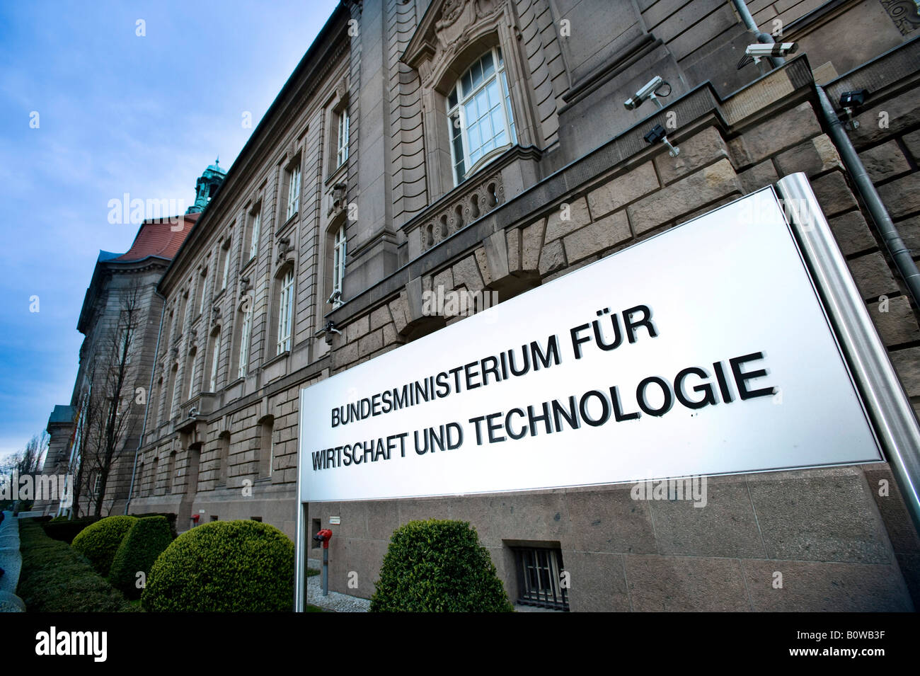 Ministère fédéral de l'économie et de la technologie, Berlin, Allemagne Banque D'Images