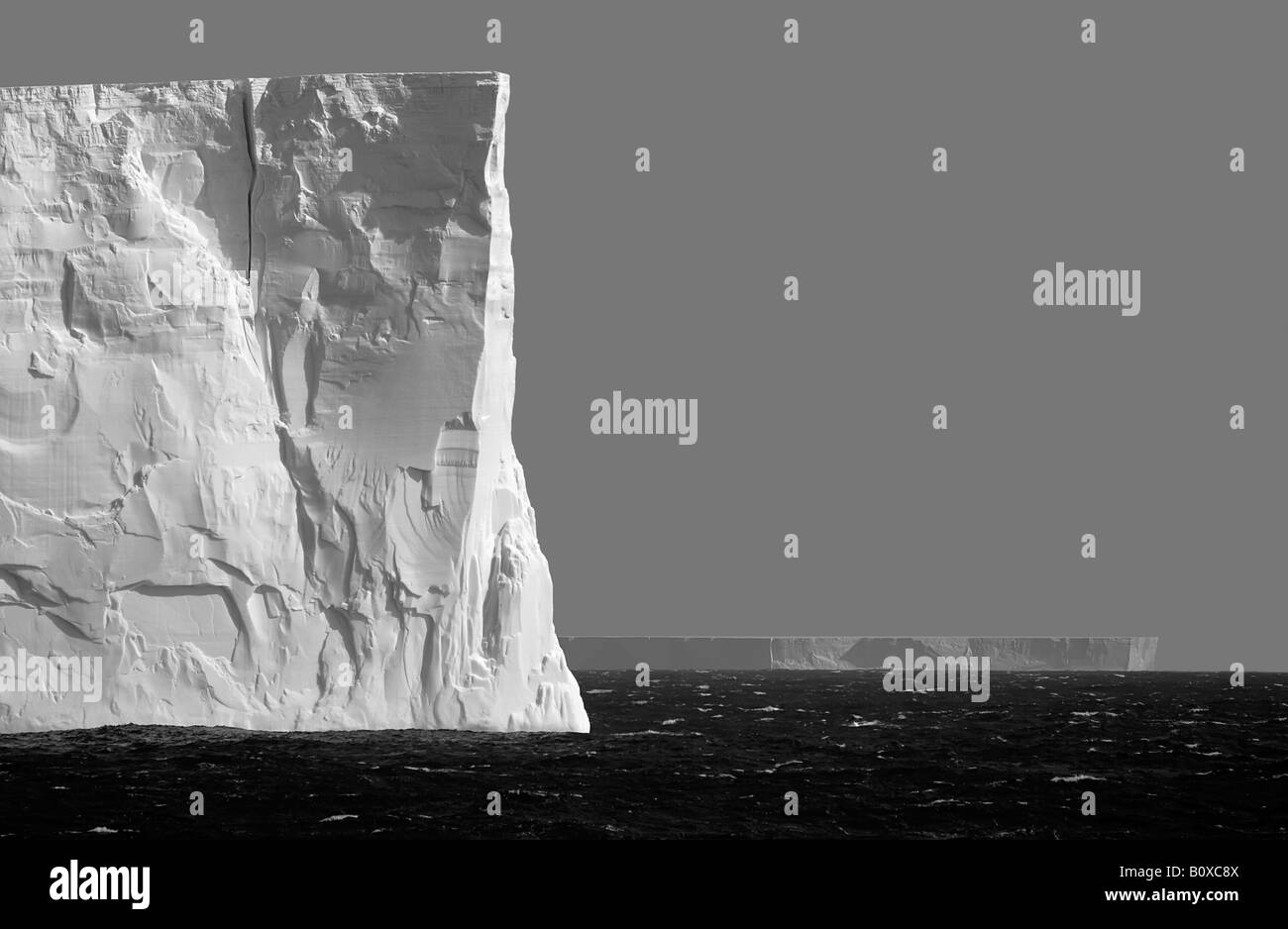 Iceberg isolé, l'Antarctique, Suedpolarmeer Banque D'Images