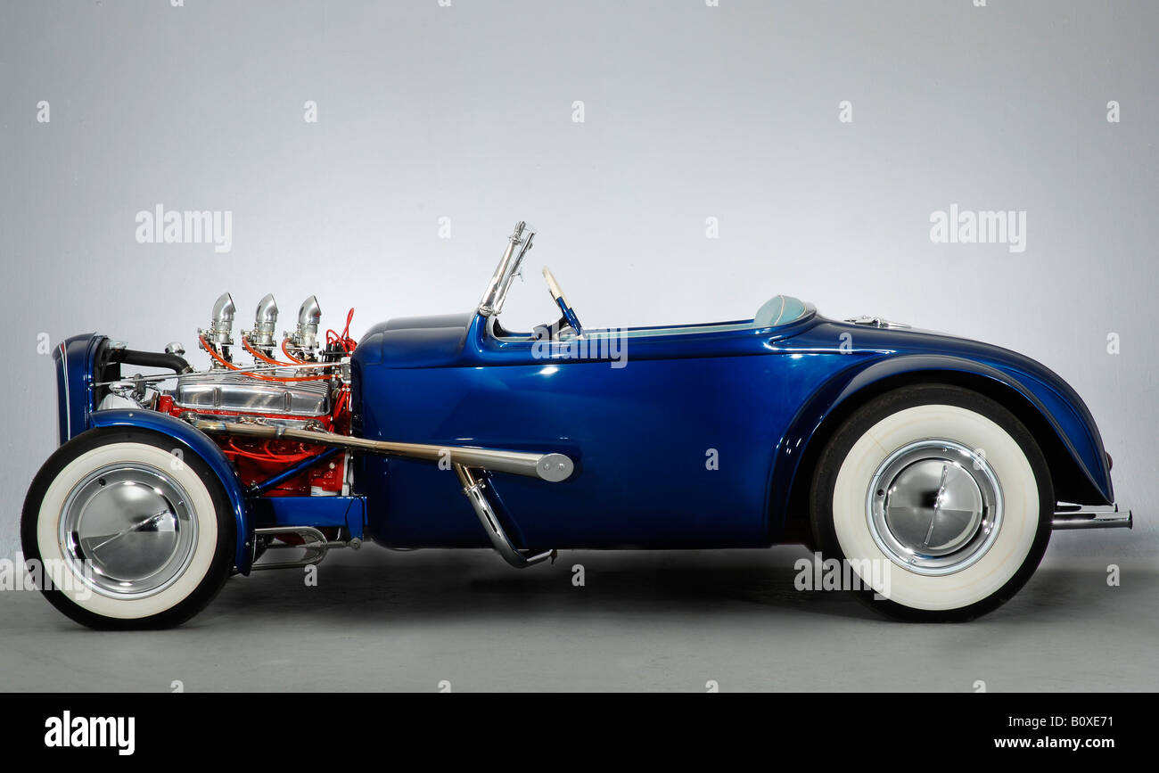 Moulin café 1930 Ford Custom car une Langish-Smith crédit : Goff memorial groupe. Banque D'Images