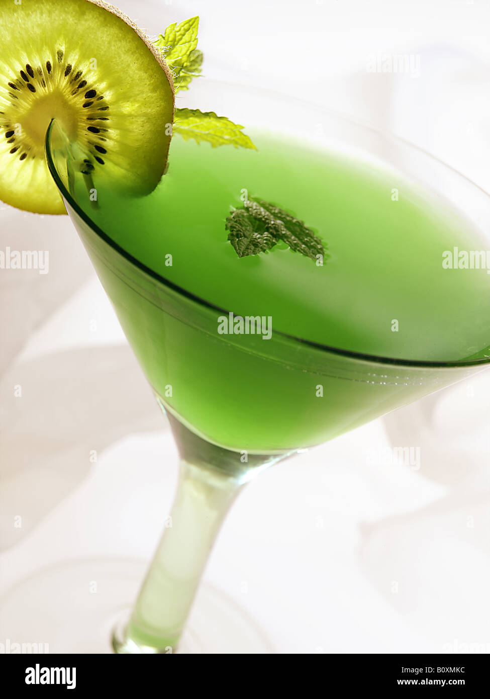 Cocktail à saveur de citron vert Banque D'Images