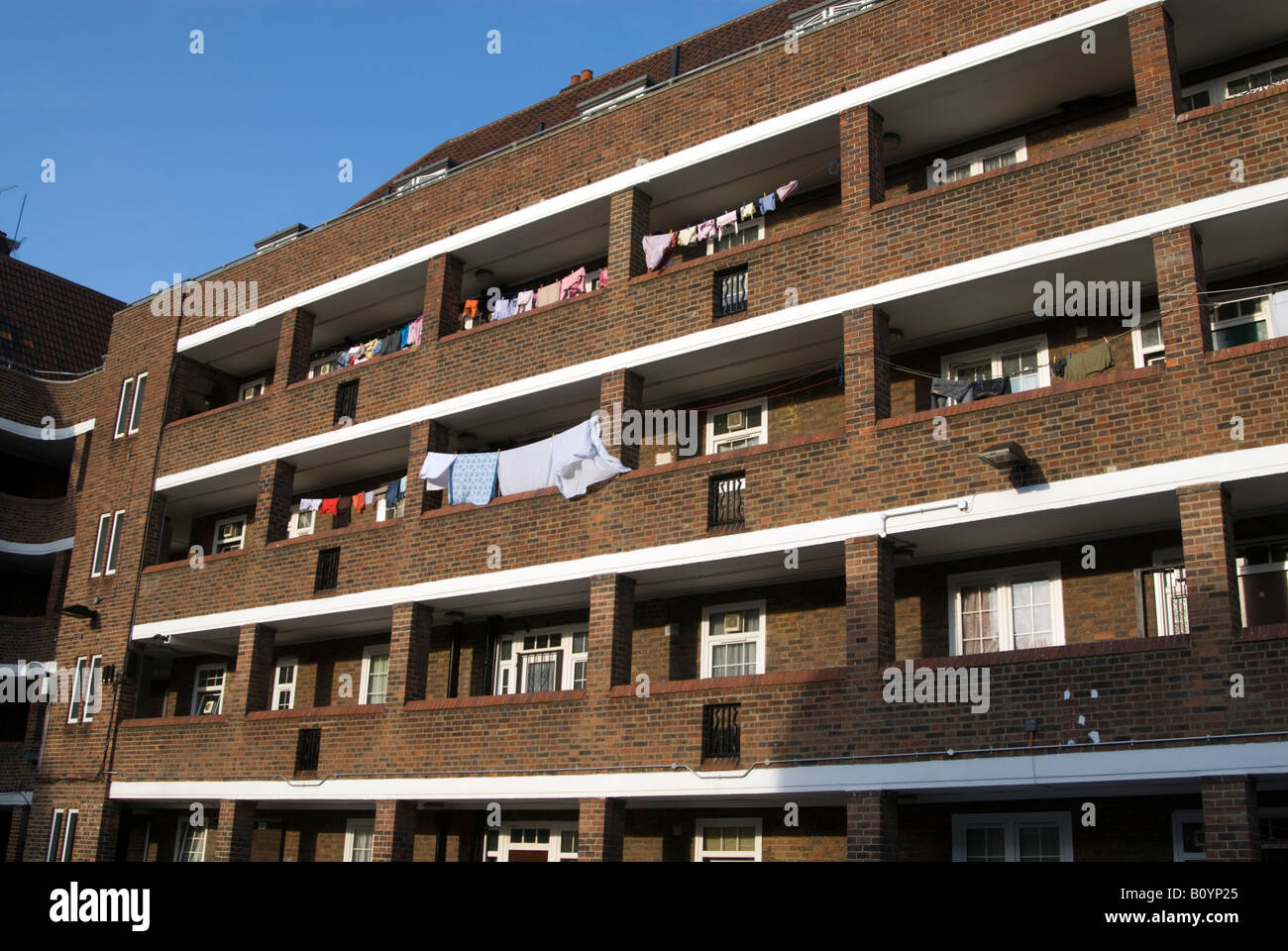 Appartements conseil à Stamford Hill, London England UK Banque D'Images