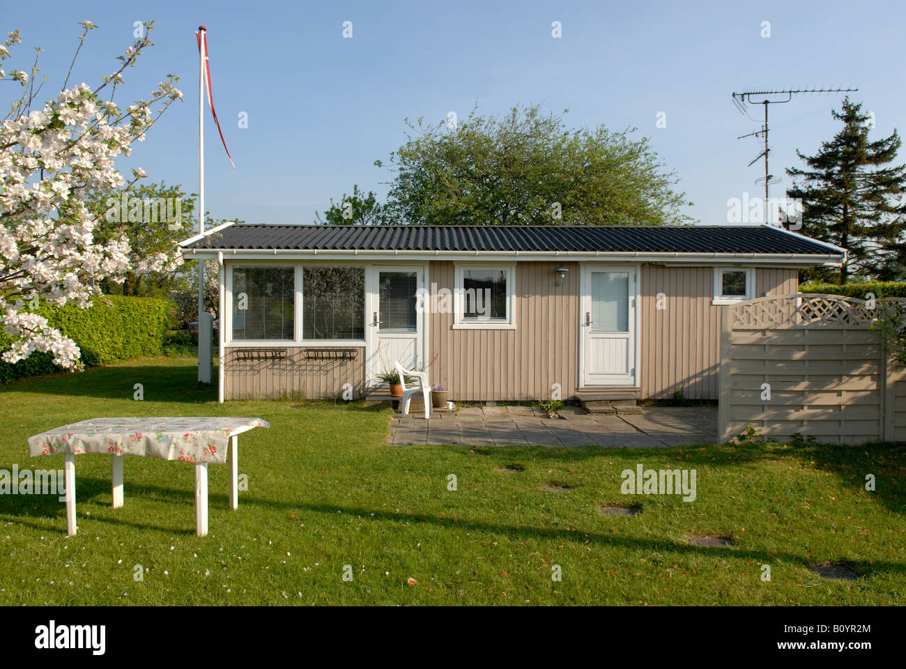 CHALET D’ÉTÉ Banque D'Images