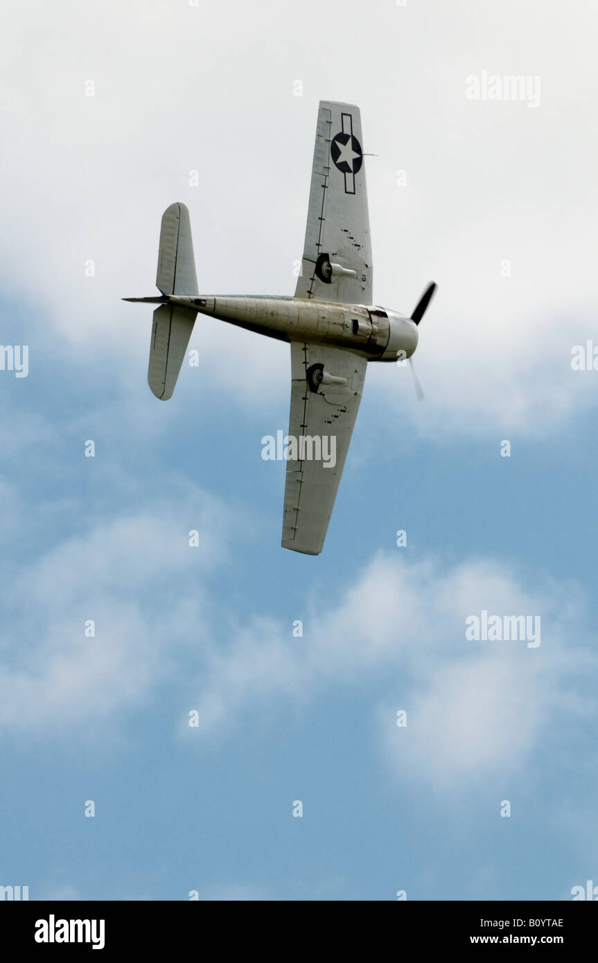 Grumman F6F Hellcat Duxford Spring Air Show 2008 Banque D'Images