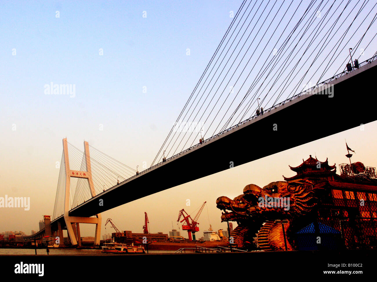 Pont Shanghai Banque D'Images