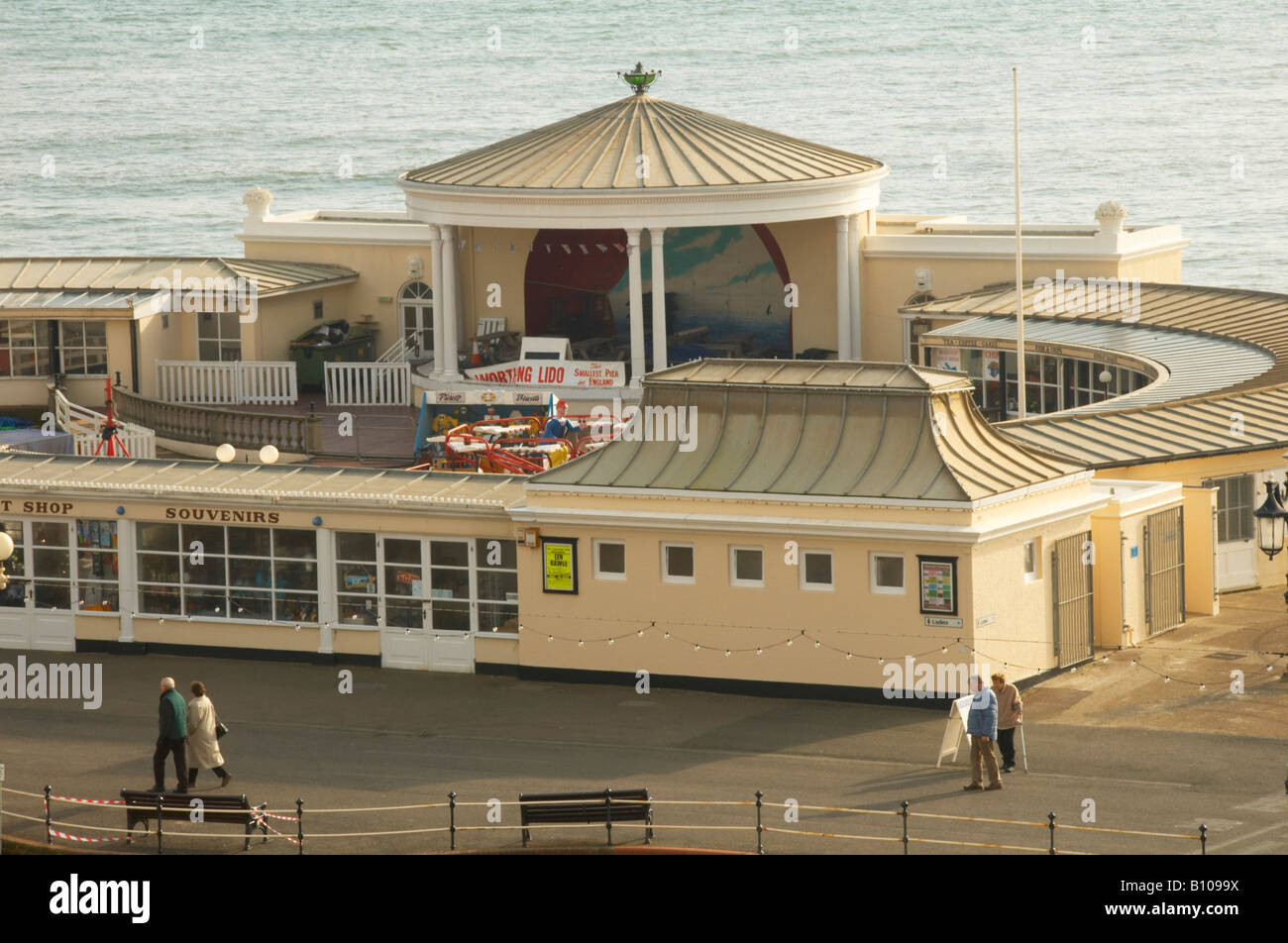Worthing Lido Banque D'Images