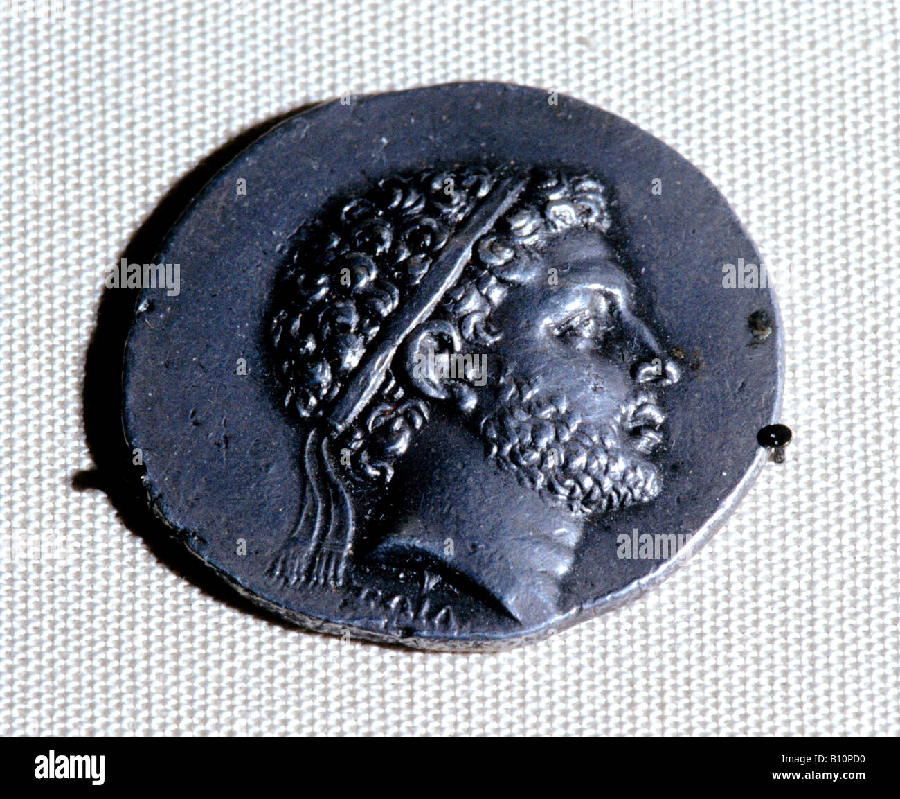 Tetradrachme montrant Persée. Macédoine 179-168 BC. Grèce Banque D'Images