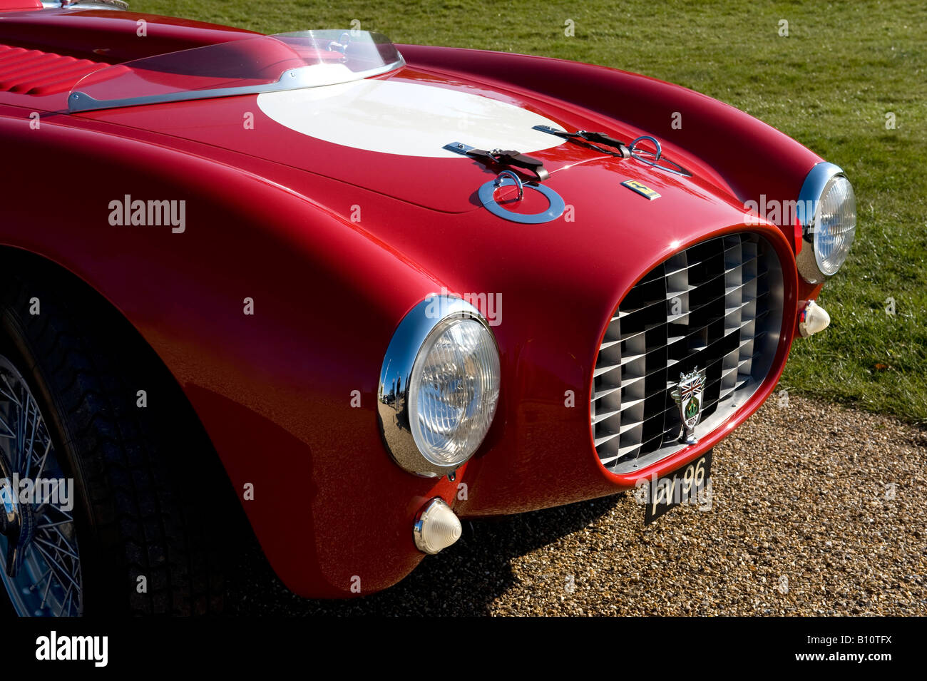 1960 rouge Ferrari GT Racing car auto classic vintage la formule un f1 Banque D'Images