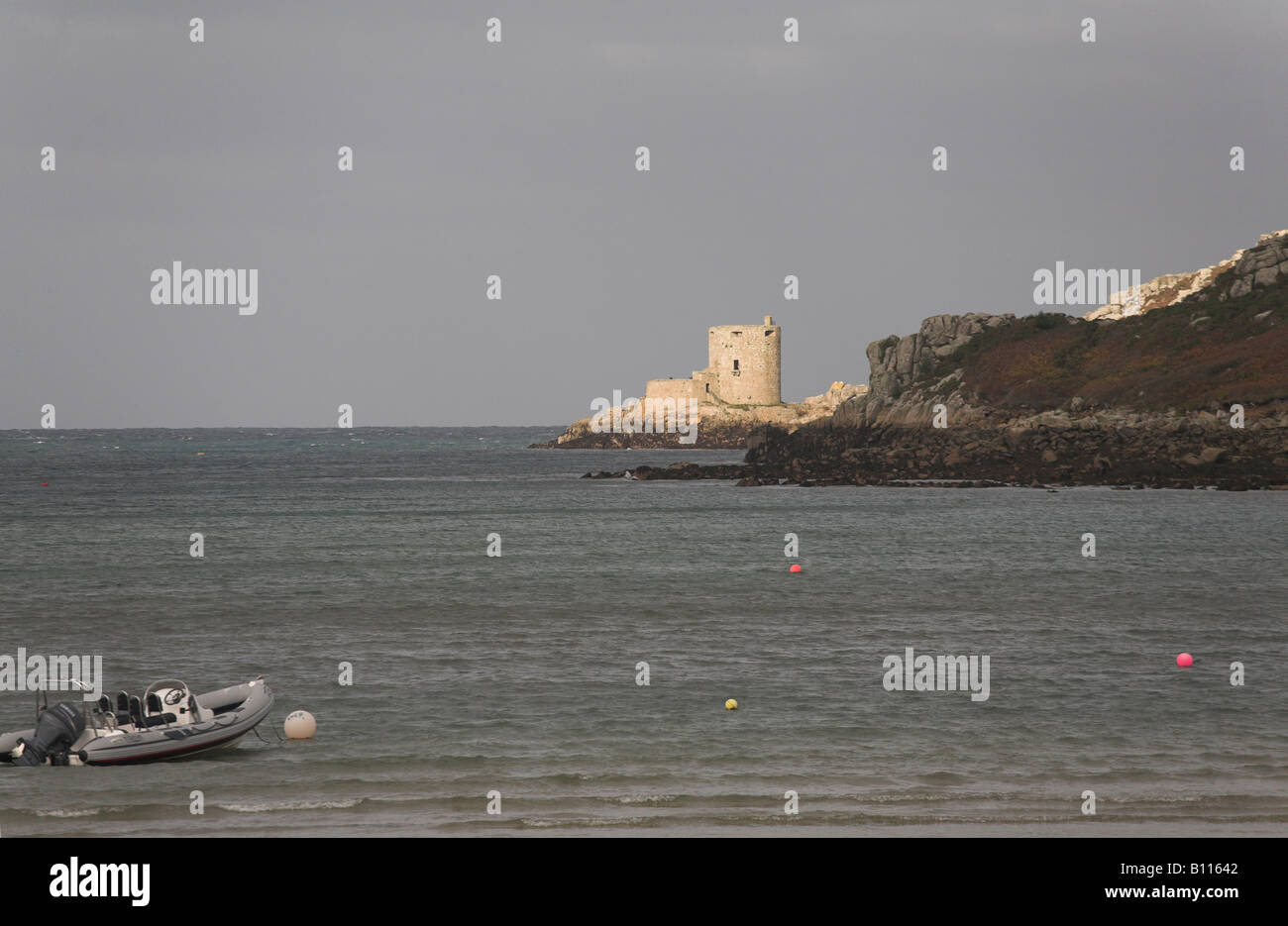 Cromwell Castle Isles of Scilly Tresco UK Banque D'Images
