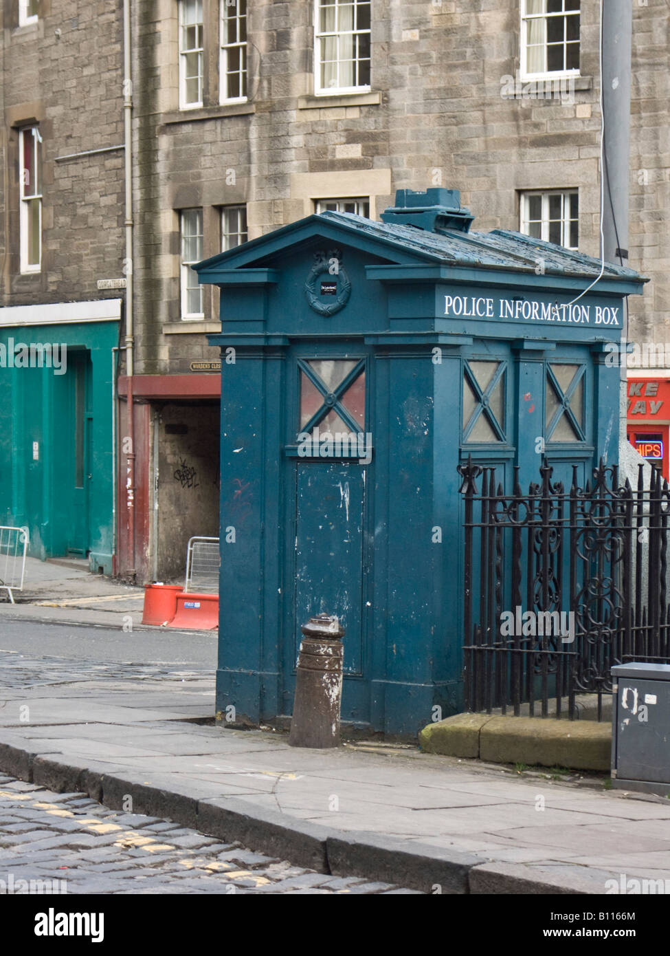 Vieux Fort police Grassmarket Édimbourg en Écosse Banque D'Images