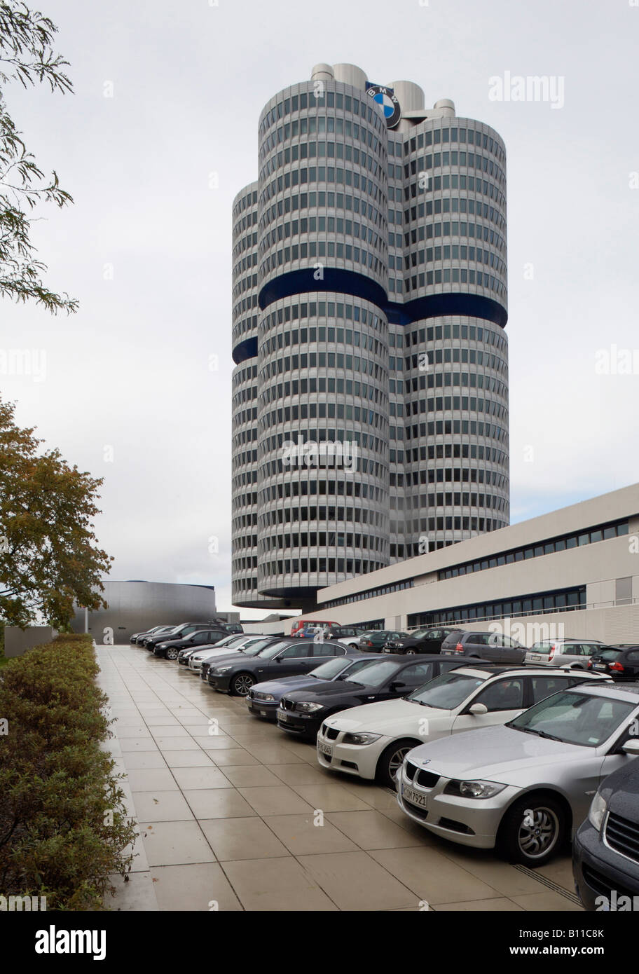 München, BMW-Hochhaus 1968-1972 von Karl Schwanzer, Banque D'Images