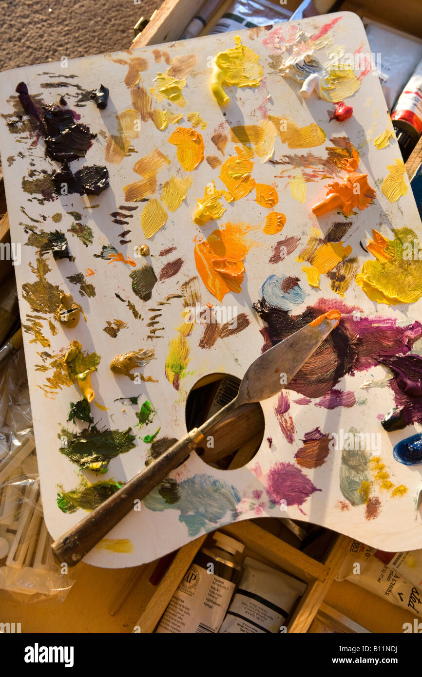 Palette de peinture en bois CAPPELLETTO