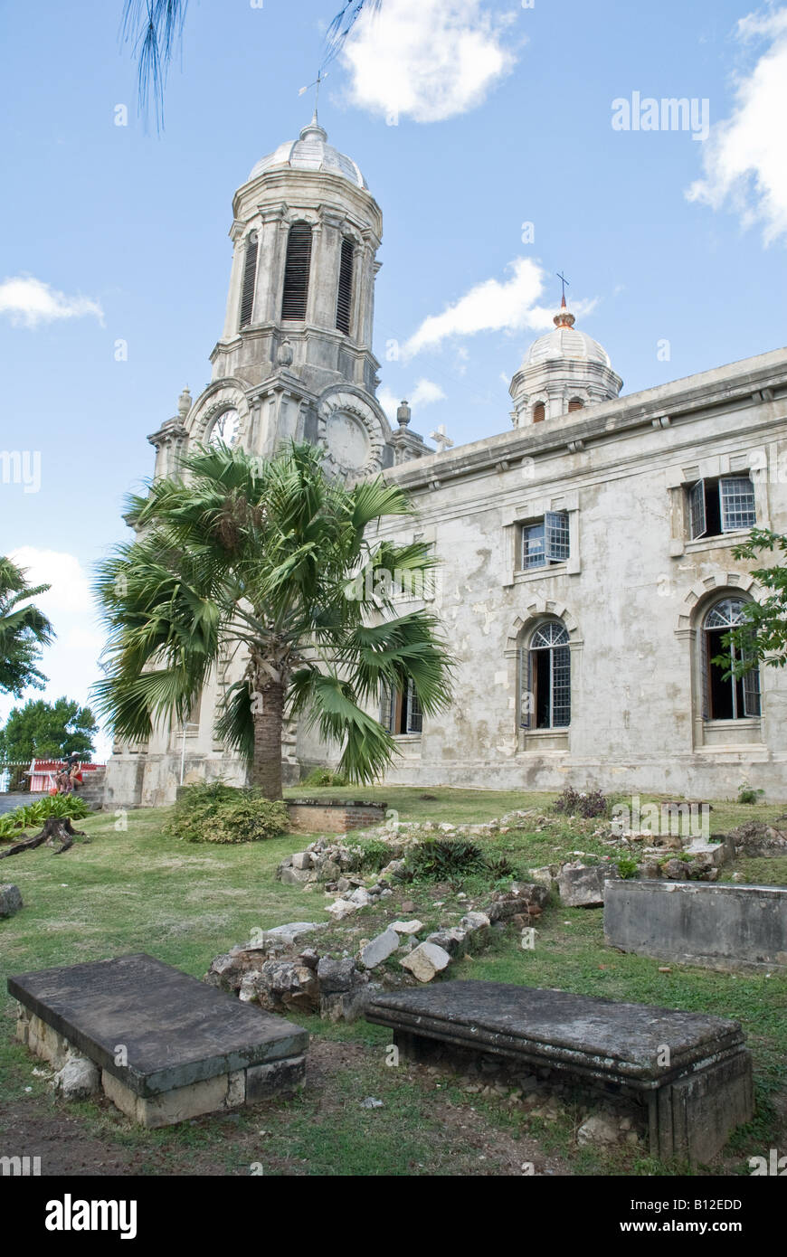 Cathédrale de Saint John The Divine, Saint John's, Antigua Banque D'Images