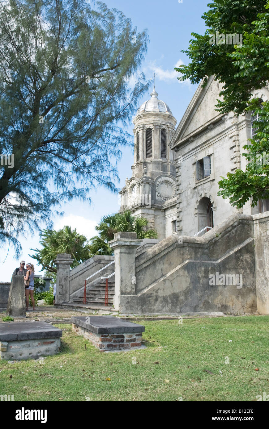 Cathédrale de Saint John The Divine, Saint John's, Antigua Banque D'Images