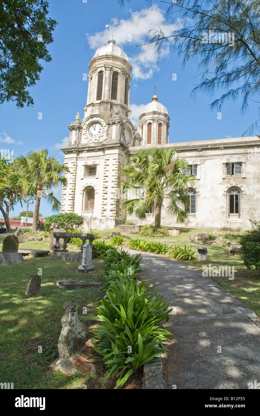 Cathédrale de Saint John The Divine, Saint John's, Antigua Banque D'Images