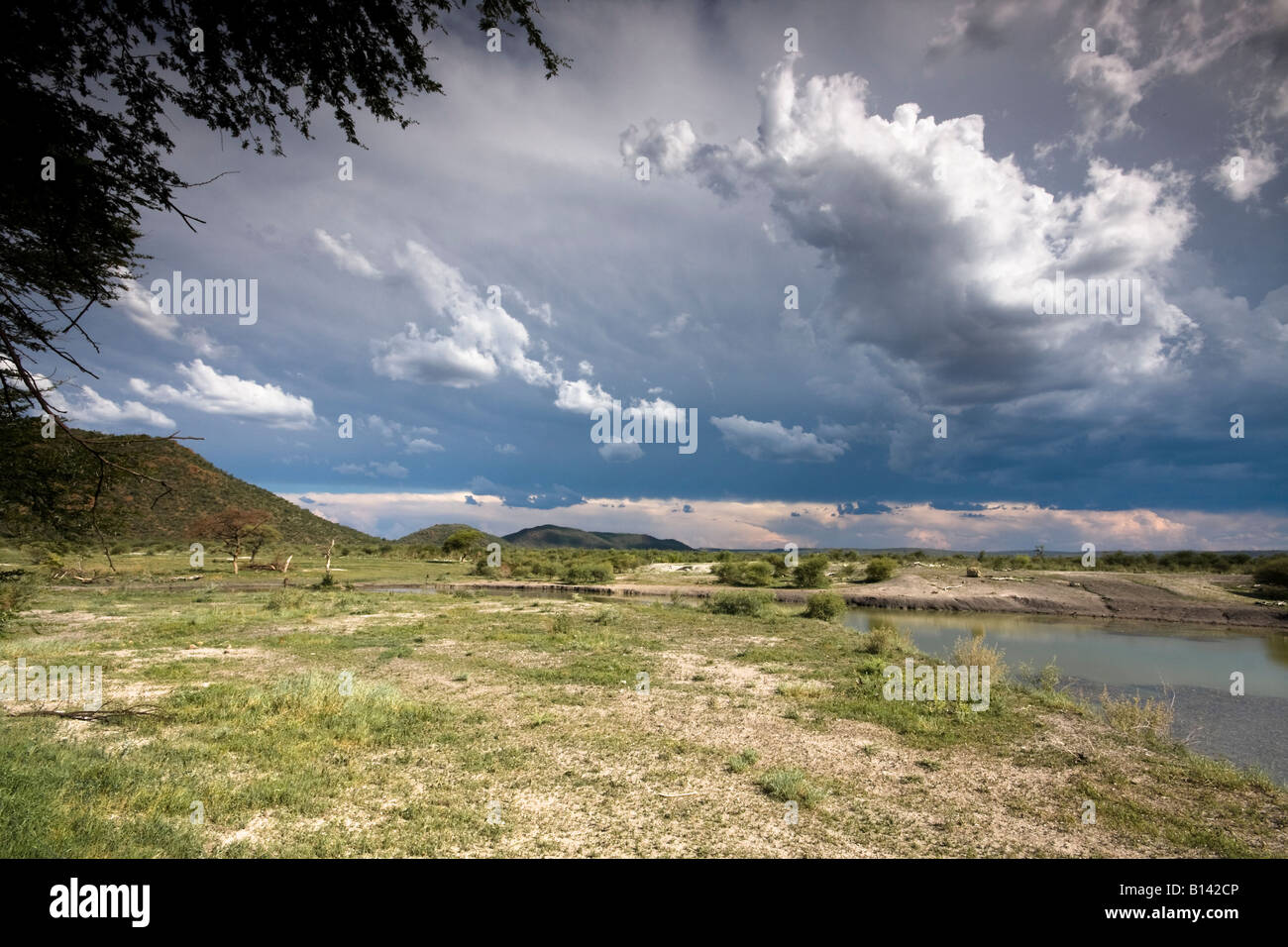 Paysage d'Afrique du Sud Banque D'Images