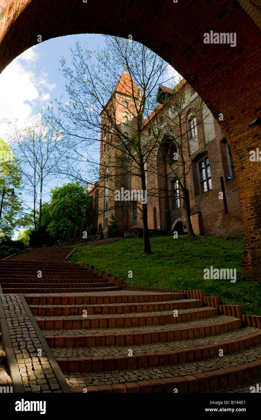 Château teutonique (14e siècle), Kwidzyn, voïvodie, Pologne Banque D'Images