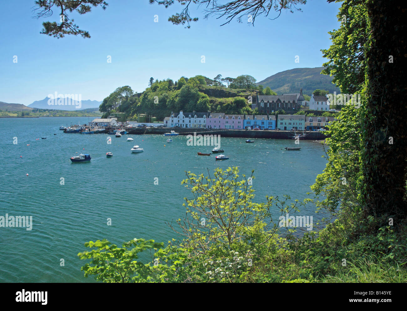 Portree, Isle of Skye, Scotland Banque D'Images