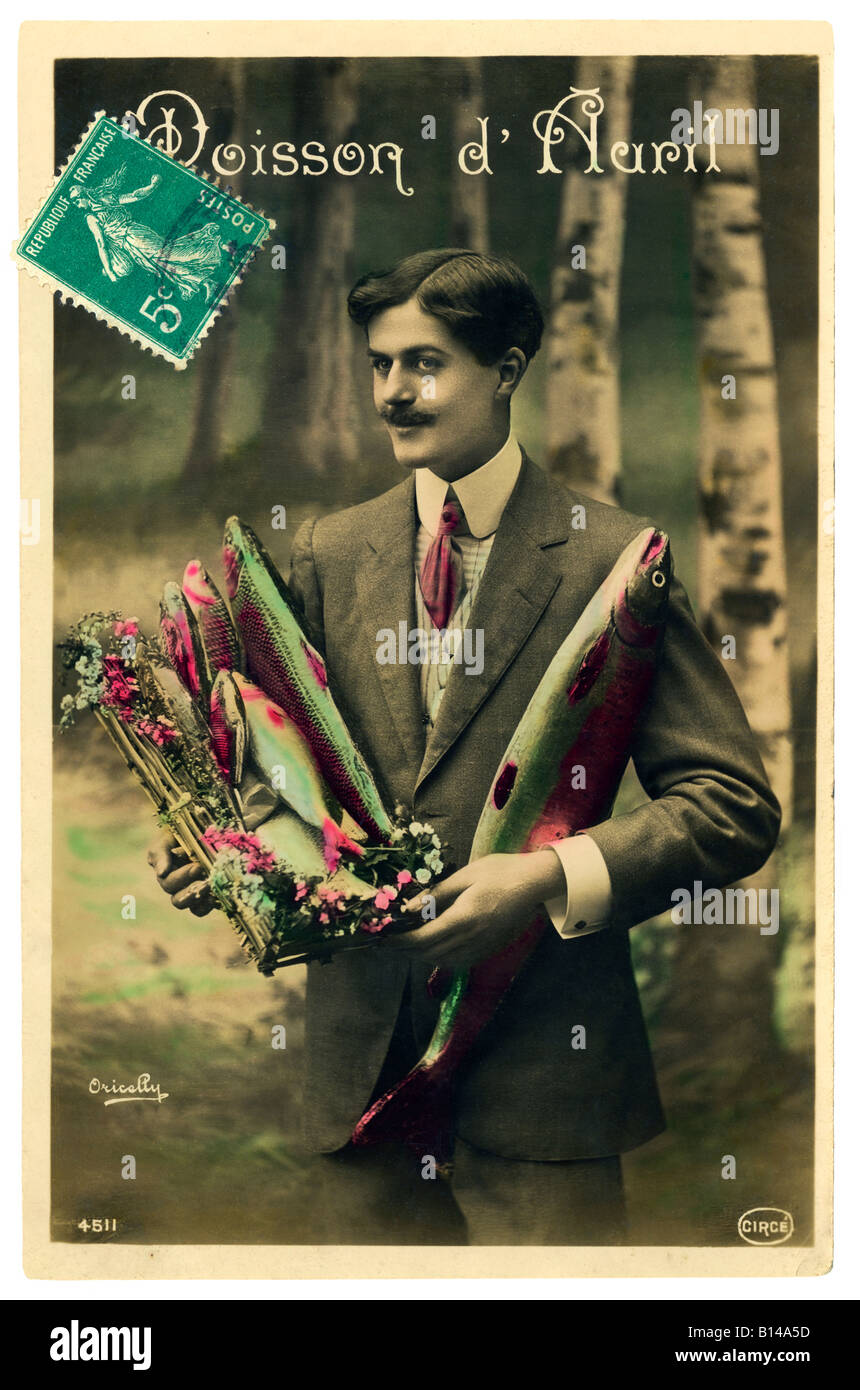 Cuisine Francaise Poisson D Avril Poisson D Avril L Accueil Carte Postale Representant Man Holding Fishes Circa 1905 Photo Stock Alamy Cuisine Francaise Poisson D Avril Poisson D Avril L Accueil Carte Postale Representant Man Holding Fishes Circa 1905 Photo Stock Alamy