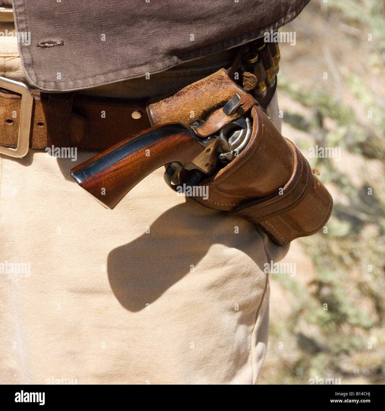PISTOLET HOLSTER ADULTES COW-BOYS pistolet Ceinture porte-wild west tireur 