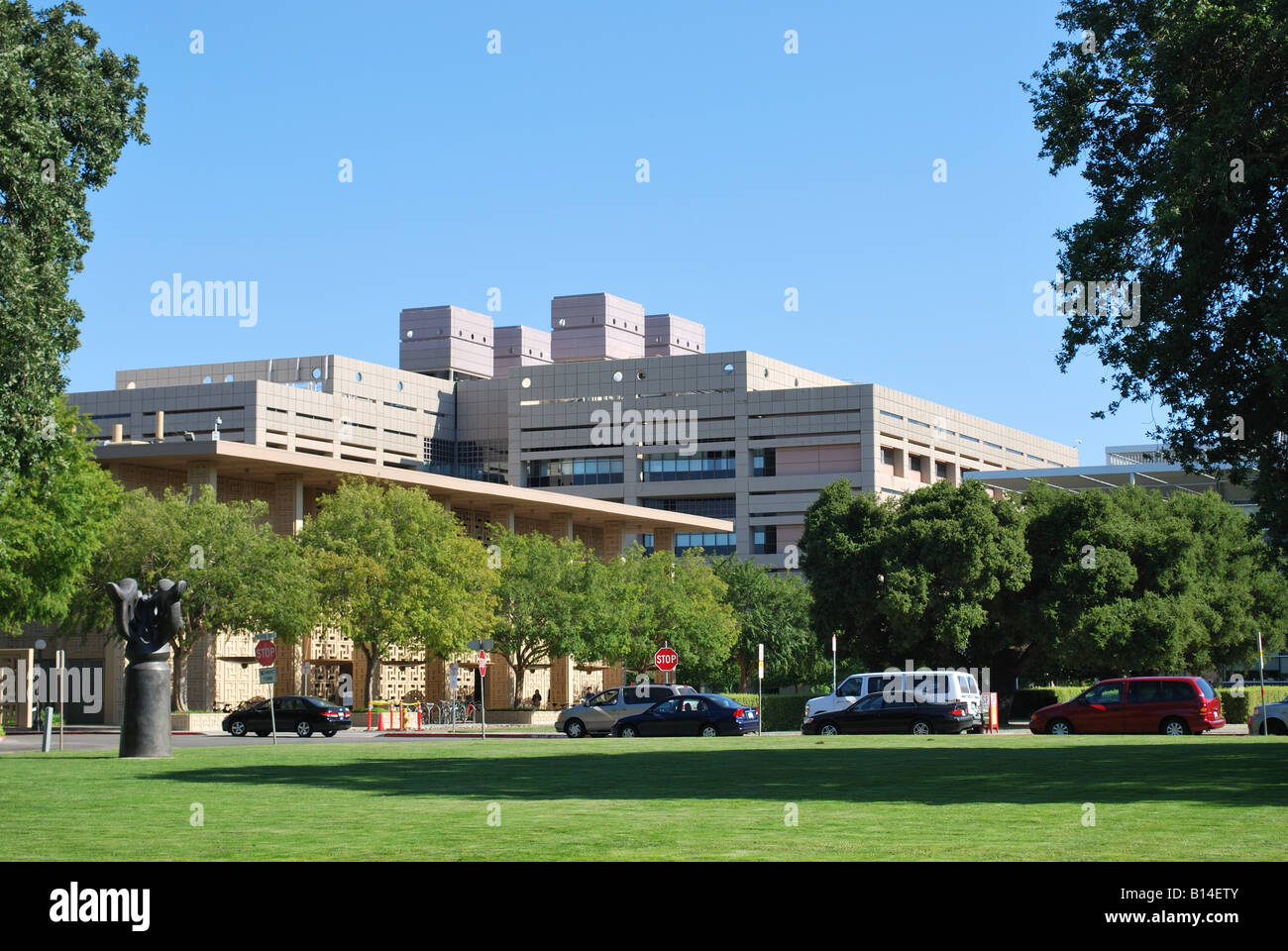 Centre de Beckman, derrière l'hôpital de Stanford, Stanford University Banque D'Images
