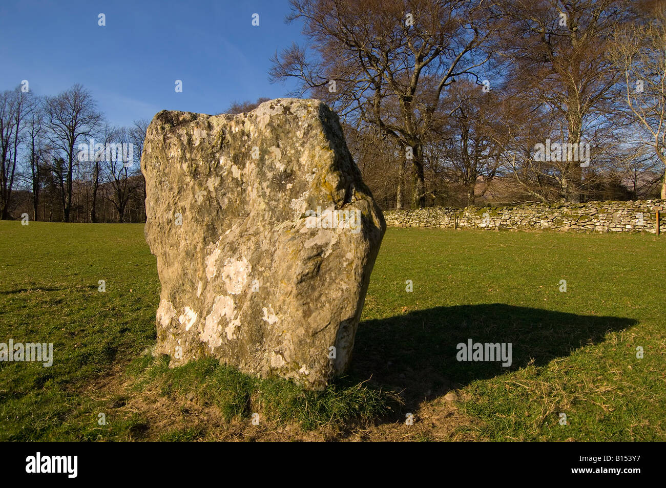Cercle de pierres mégalithiques à Kinnell près de Killin Perthshire Scotland UK Banque D'Images