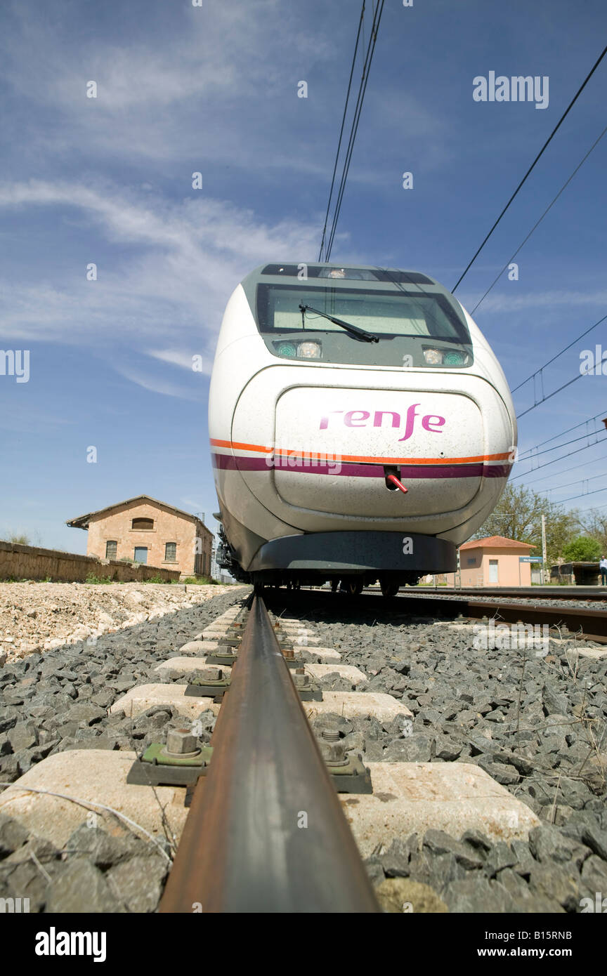 L'Espagne, Europe, train, gare, train, transports, fer à repasser, RENFE, ADIF, transports, voyages, tegnology Banque D'Images